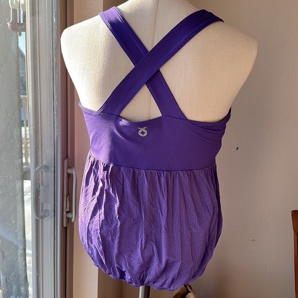 Elegant Purple Women's Tank Top - Picture 2 of 5